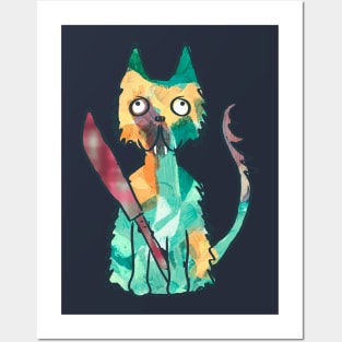 cat lover Posters and Art